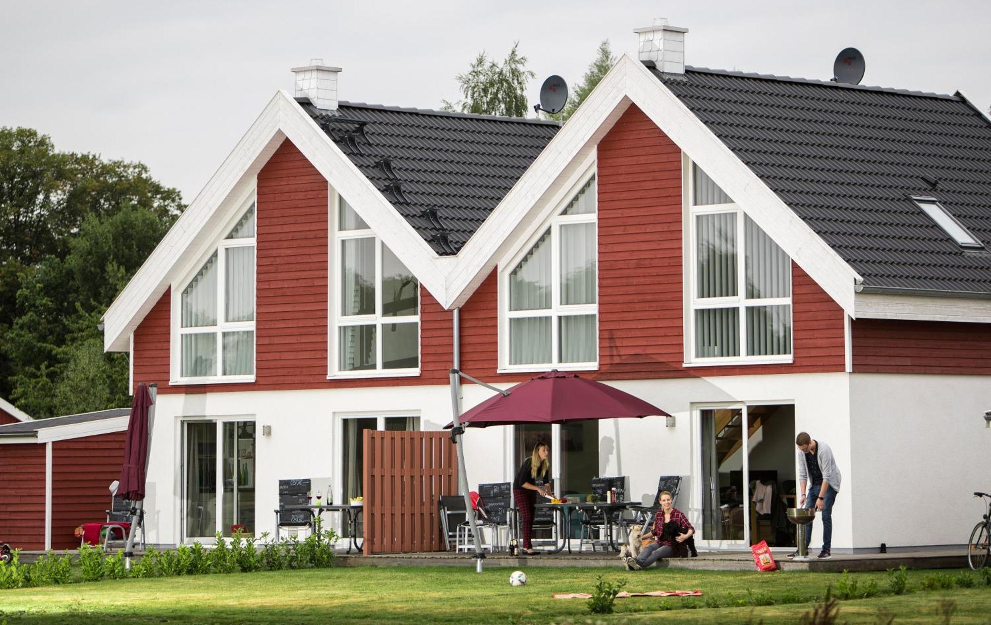 Ferienhaus Nordhorn - Haus Am See Ngoại thất bức ảnh
